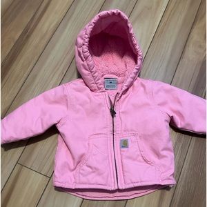 Baby Girl Carhartt Jacket, 6 months